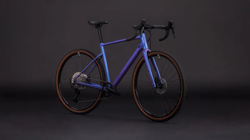 2026 Cube Nuroad EX Gravel Bike - Blue Iris/Lilac-2