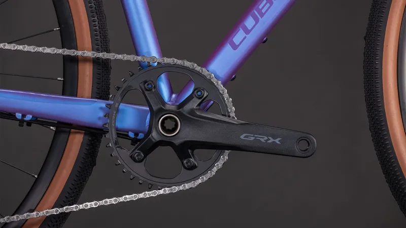 2026 Cube Nuroad EX Gravel Bike - Blue Iris/Lilac-4