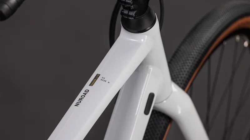 2026 Cube Nuroad EX Gravel Bike - Cotton/Grey-3