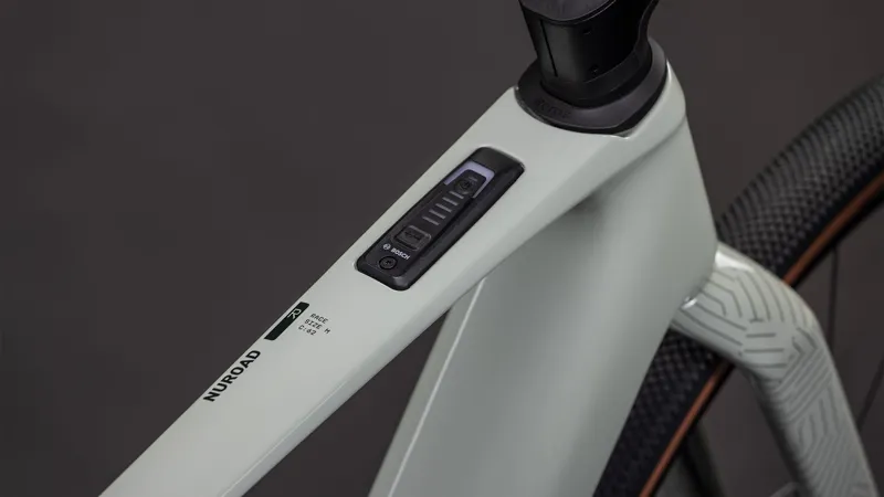 2026 Cube Nuroad Hybrid C:62 Race 400X Electric Gravel Bike - Reed Beige-2