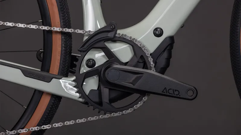 2026 Cube Nuroad Hybrid C:62 Race 400X Electric Gravel Bike - Reed Beige-4