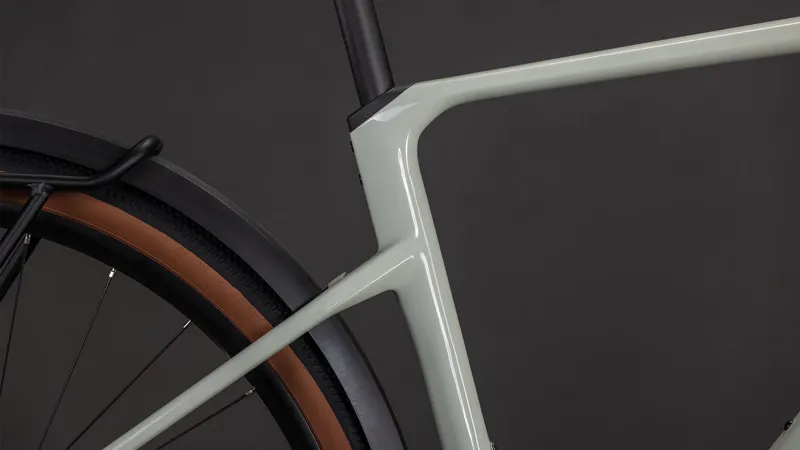 2026 Cube Nuroad Hybrid C:62 Race 400X FE Electric Gravel Bike - Reed Beige-5