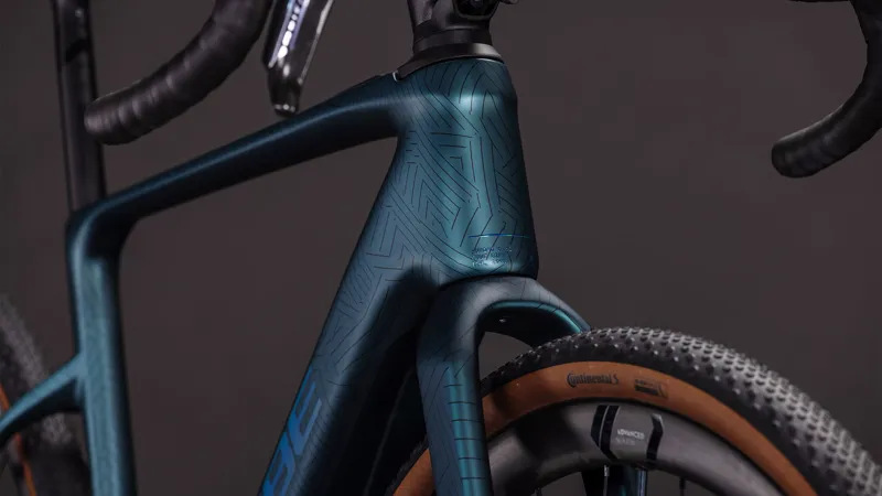 2026 Cube Nuroad Hybrid C:62 SLT 400X Electric Gravel Bike - Royal Green-8