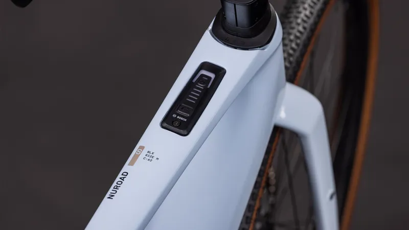 2026 Cube Nuroad Hybrid C:62 SLX 400X Electric Gravel Bike - Ice Blue-3