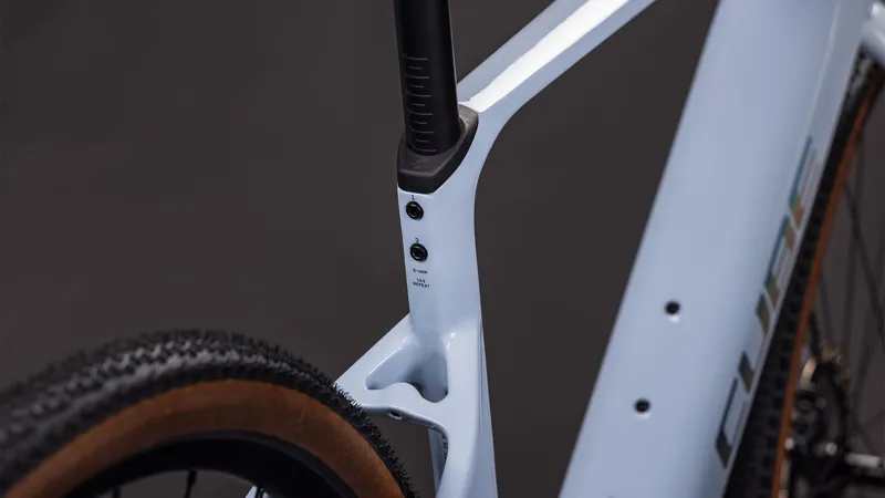 2026 Cube Nuroad Hybrid C:62 SLX 400X Electric Gravel Bike - Ice Blue-4