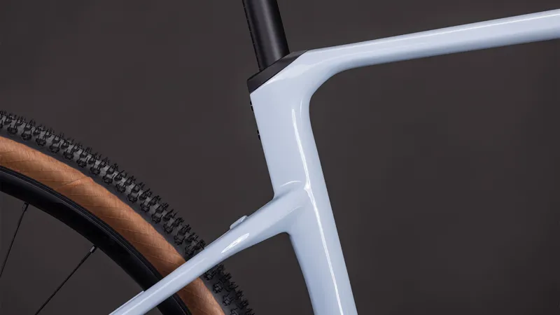 2026 Cube Nuroad Hybrid C:62 SLX 400X Electric Gravel Bike - Ice Blue-5