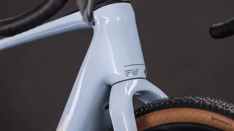 2026 Cube Nuroad Hybrid C:62 SLX 400X Electric Gravel Bike - Ice Blue-7