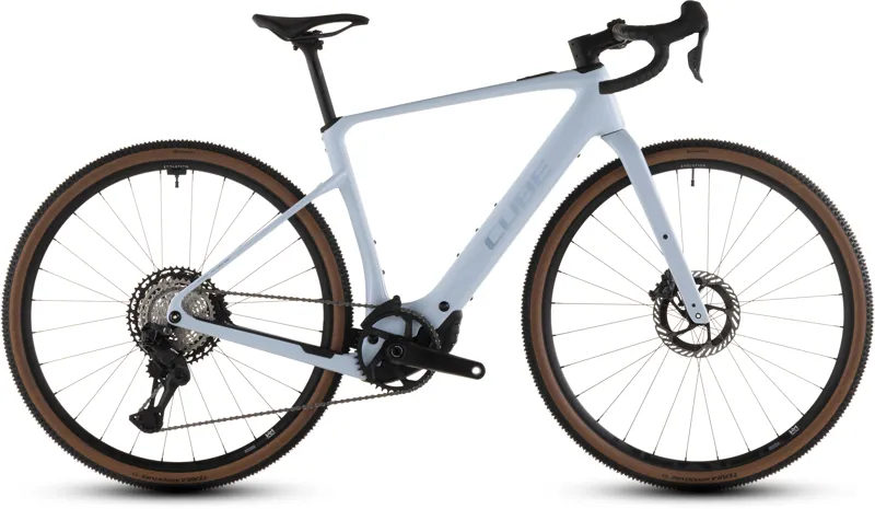 2026 Cube Nuroad Hybrid C:62 SLX 400X Electric Gravel Bike - Ice Blue