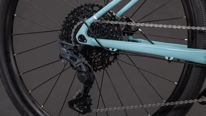 2026 Cube Nuroad Rookie Pro Kids Gravel Bike - Teal Grey/Teal-4