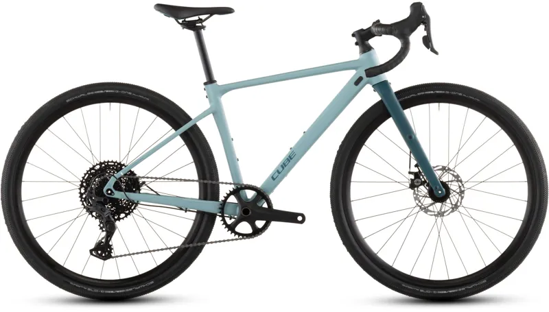 2026 Cube Nuroad Rookie Pro Kids Gravel Bike - Teal Grey/Teal