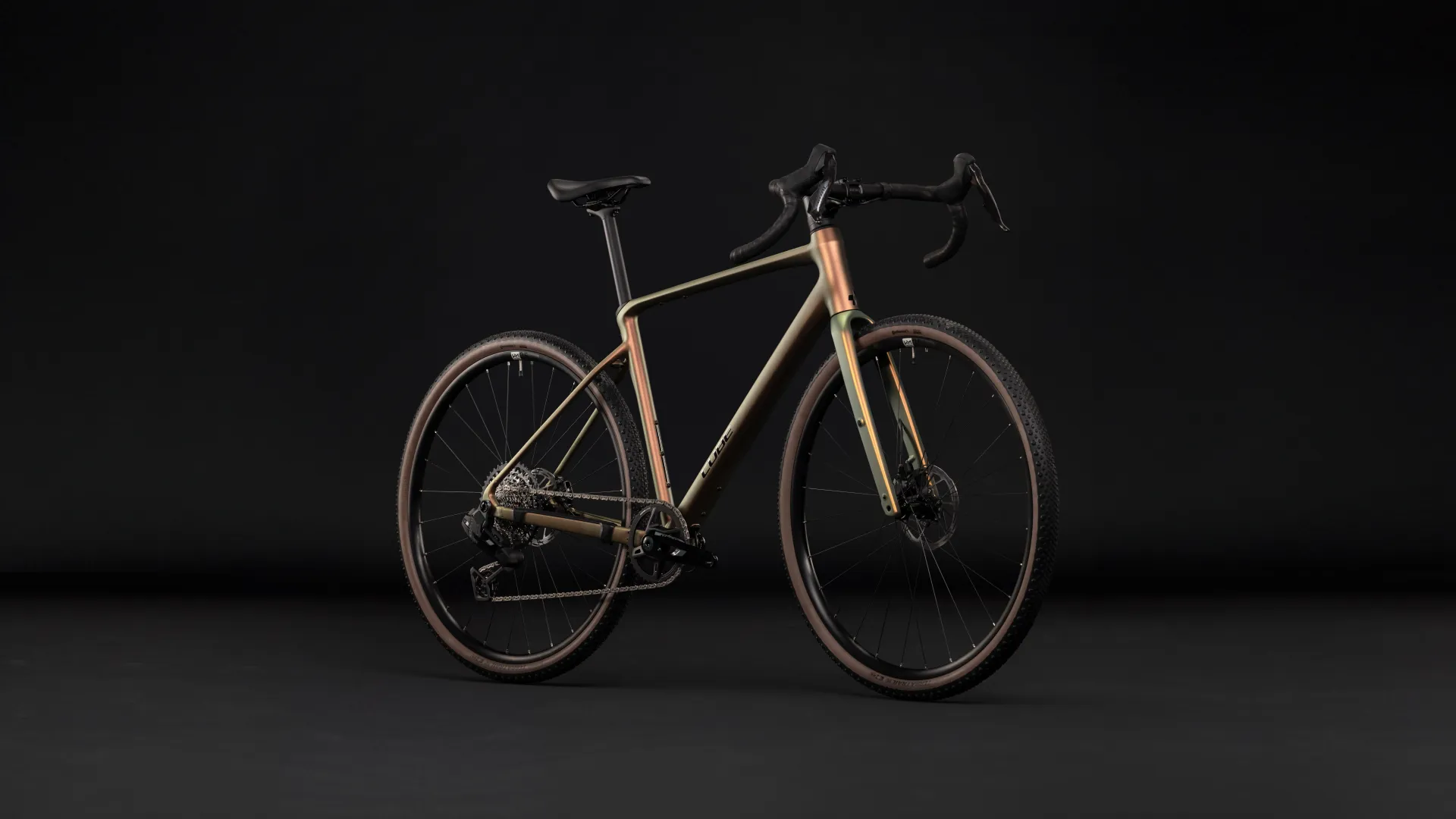 2027 Cube Nuroad SLX Gravel Road - Autumn/Black