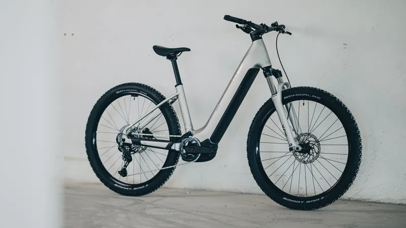 2026 Cube Reaction Hybrid One 800 Easy Entry Electric Mountain Bike - Sleek Grey-1