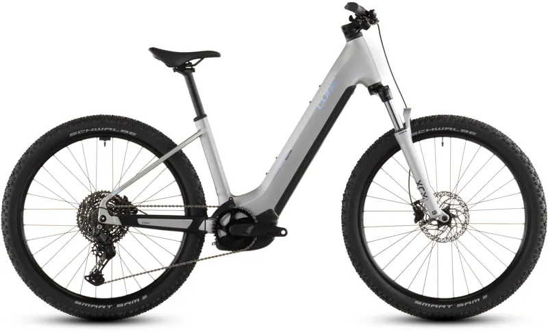 2026 Cube Reaction Hybrid One 800 Easy Entry Electric Mountain Bike - Sleek Grey