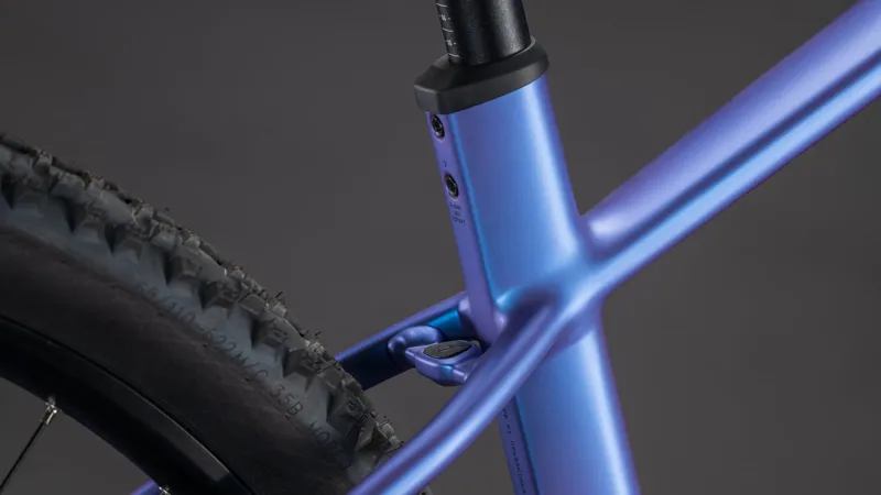 2026 Cube Reaction Hybrid One 800 Electric Mountain Bike - Blue Iris-4