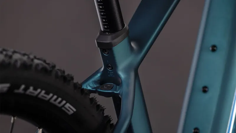 2026 Cube Reaction Hybrid One 800 Electric Mountain Bike - Royal Green-7