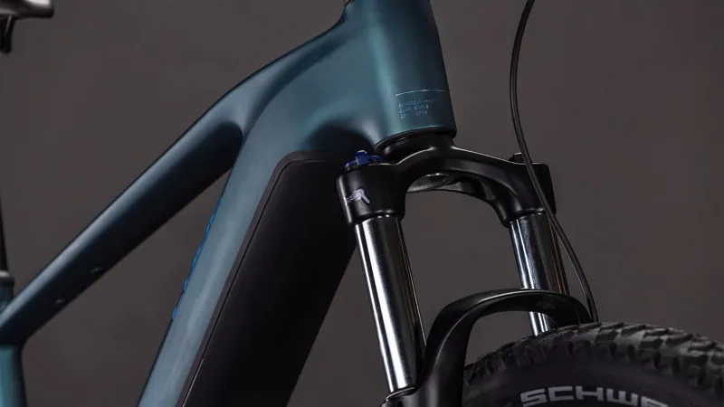 2026 Cube Reaction Hybrid One 800 Electric Mountain Bike - Royal Green-4