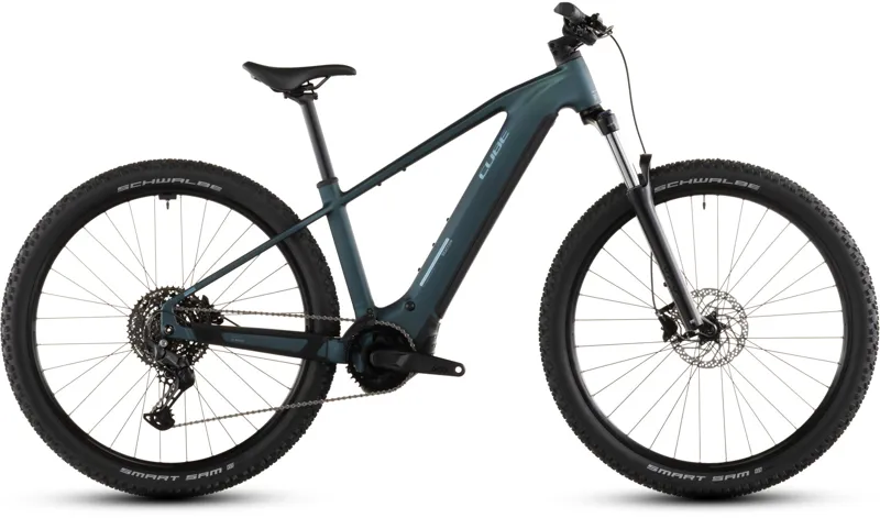 2026 Cube Reaction Hybrid One 800 Electric Mountain Bike - Royal Green