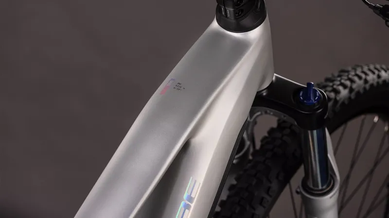 2026 Cube Reaction Hybrid One 800 Electric Mountain Bike - Sleek Grey-6