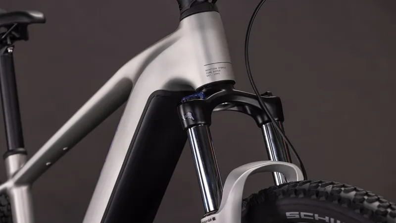 2026 Cube Reaction Hybrid One 800 Electric Mountain Bike - Sleek Grey-2