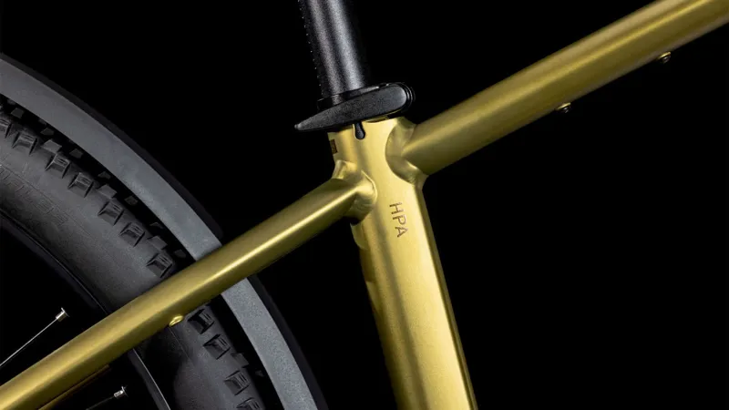 2025 Cube Reaction Hybrid Performance 500 Allroad Electric Bike - Golden-3