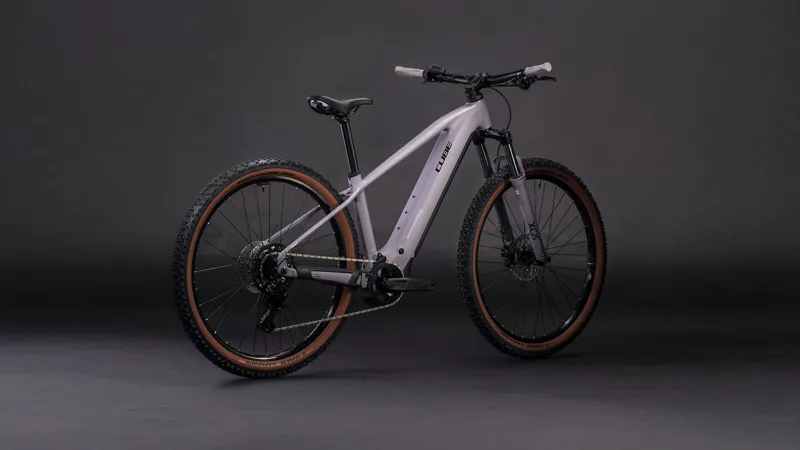 2026 Cube Reaction Hybrid Performance 600 Electric Mountain Bike - Grey-2