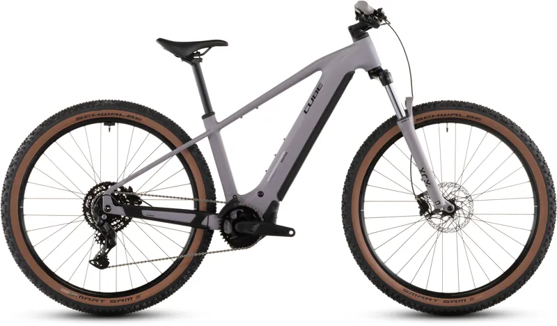 2026 Cube Reaction Hybrid Performance 600 Electric Mountain Bike - Grey