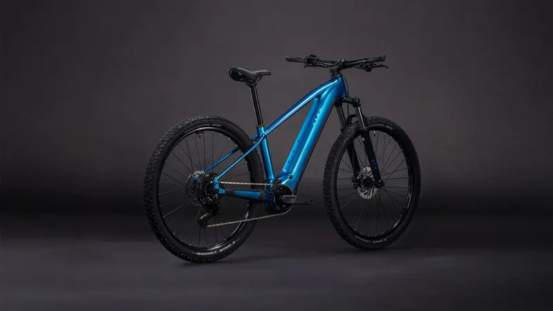 2026 Cube Reaction Hybrid Performance 600 Electric Mountain Bike - Blue-2
