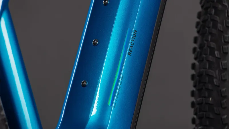 2026 Cube Reaction Hybrid Performance 600 Electric Mountain Bike - Blue-6