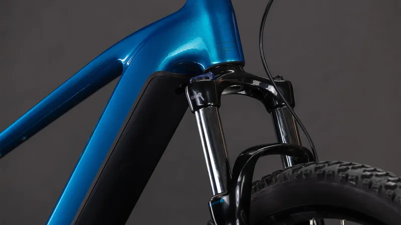 2026 Cube Reaction Hybrid Performance 600 Electric Mountain Bike - Blue-3