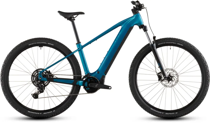 2026 Cube Reaction Hybrid Performance 600 Electric Mountain Bike - Blue