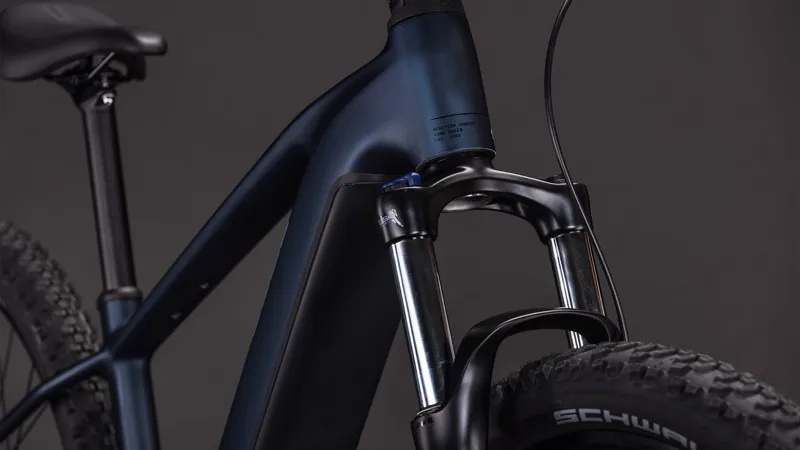 2026 Cube Reaction Hybrid Performance 600 Electric Mountain Bike - Indigo Blue-3