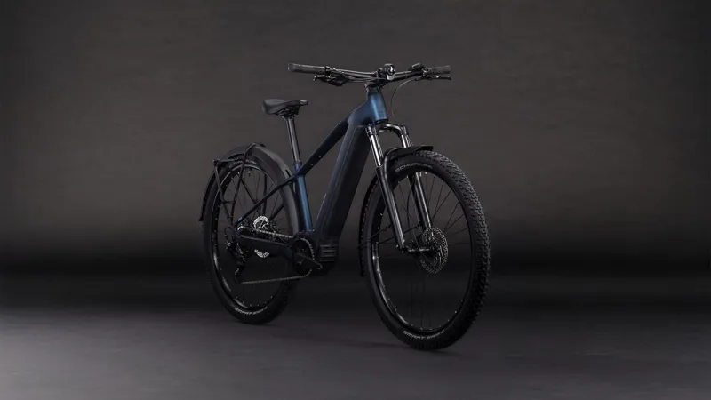 2026 Cube Reaction Hybrid Performance 600 FE E-Mountain Bike - Indigo-2