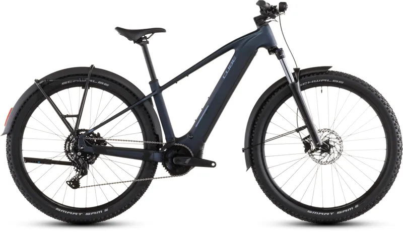 2026 Cube Reaction Hybrid Performance 600 FE E-Mountain Bike - Indigo