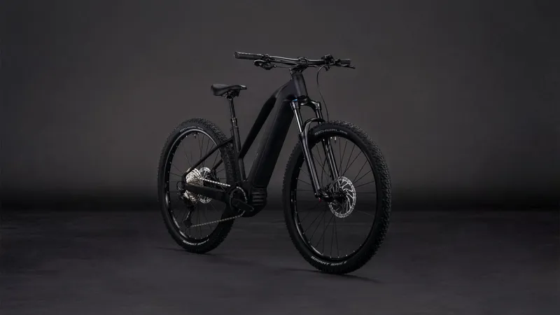 2026 Cube Reaction Hybrid Pro 800 Trapeze Electric Mountain Bike - Blackline-2