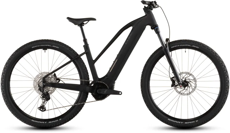 2026 Cube Reaction Hybrid Pro 800 Trapeze Electric Mountain Bike - Blackline