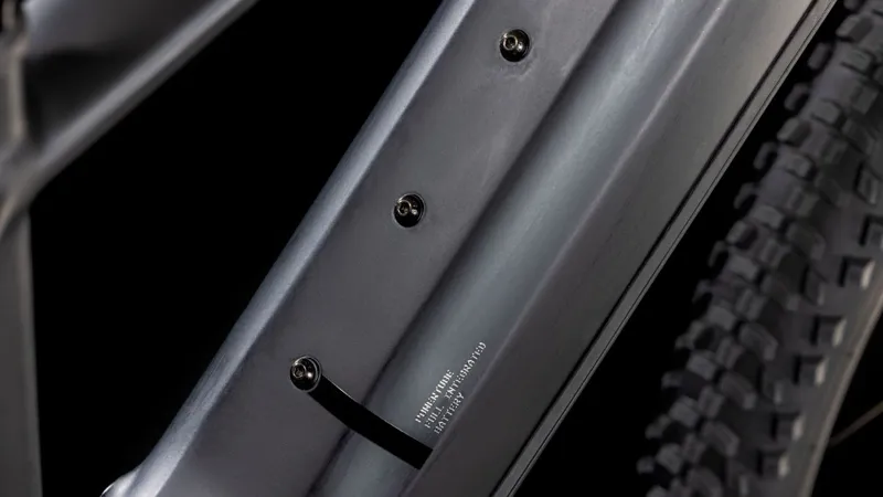 2025 Cube Reaction Hybrid Race 800 Electric Mountain Bike - Black/Metal-4