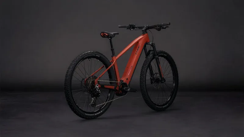 2026 Cube Reaction Hybrid Race 800 Electric Mountain Bike - Amber/Black-7