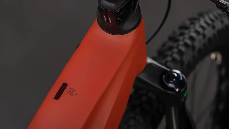 2026 Cube Reaction Hybrid Race 800 Electric Mountain Bike - Amber/Black-5