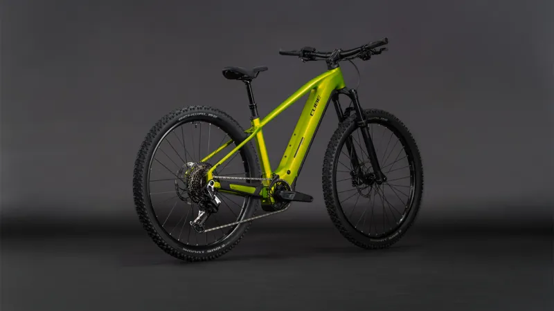 2026 Cube Reaction Hybrid Race 800 Electric Mountain Bike - Lizard/Black-2