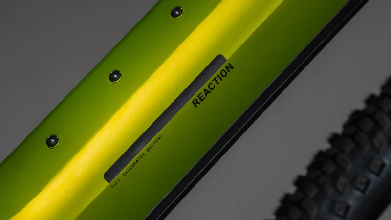 2026 Cube Reaction Hybrid Race 800 Electric Mountain Bike - Lizard/Black-6