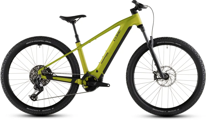 2026 Cube Reaction Hybrid Race 800 Electric Mountain Bike - Lizard/Black