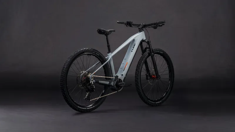 2026 Cube Reaction Hybrid Race 800 Electric Mountain Bike - Vulcan/Orange-2