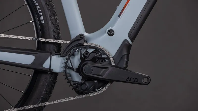 2026 Cube Reaction Hybrid Race 800 Electric Mountain Bike - Vulcan/Orange-6