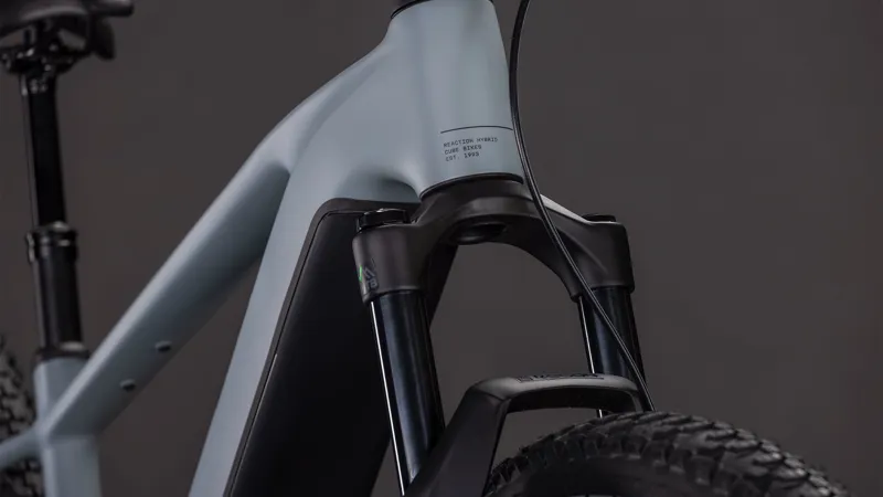 2026 Cube Reaction Hybrid Race 800 Electric Mountain Bike - Vulcan/Orange-7