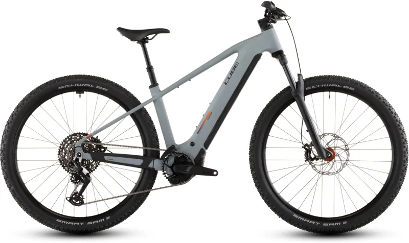 2026 Cube Reaction Hybrid Race 800 Electric Mountain Bike - Vulcan/Orange
