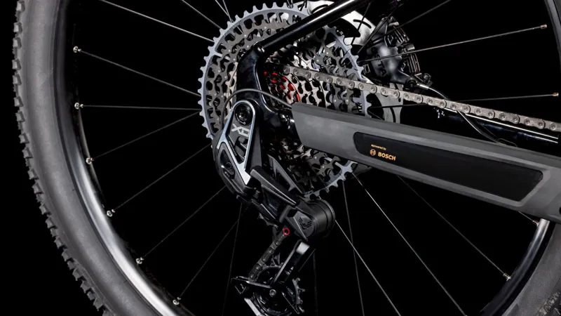 2025 Cube Reaction Hybrid SLT 800 Electric Mountain Bike - Solar - Size Large-3