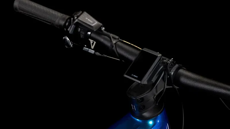 2025 Cube Reaction Hybrid SLX 800 Electric Mountain Bike - Nebula Blue-5