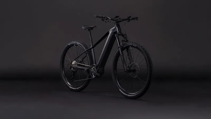 2026 Cube Reaction Hybrid SLX 800 Electric Mountain Bike - Silver Dust-2