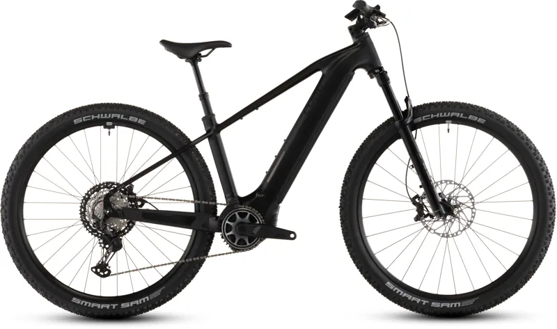 2026 Cube Reaction Hybrid SLX 800 Electric Mountain Bike - Silver Dust