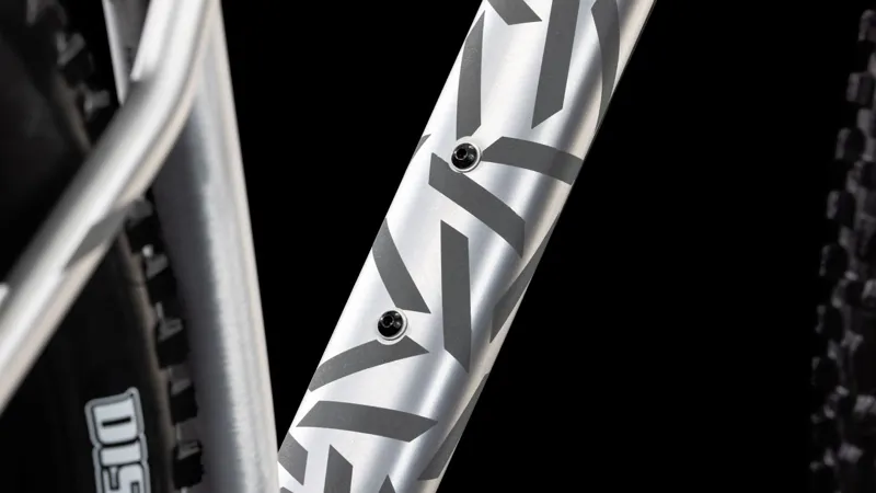 2025 Cube Reaction TM Pro Hardtail Mountain Bike - Raw Metal/Reflect-3